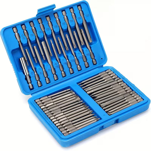 50-Piece Long Torx Bit Set for Precision Fastening - THE JIMMY STORE