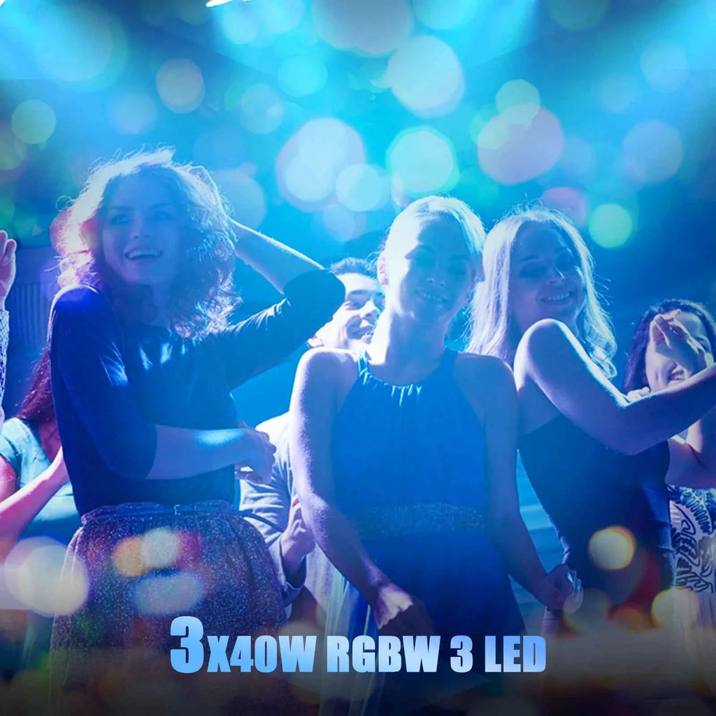 Transform Your Events with the RGBW Triangle Battery Par Light - 120W Power & Versatile Features - THE JIMMY STORE