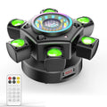 LeLeght 150W 4-in-1 RGBW Moving Head Light with Beam RGB Halo DMX512 26CH Sound-activated Modes For DJ Show Concert Party KTV - THE JIMMY STORE