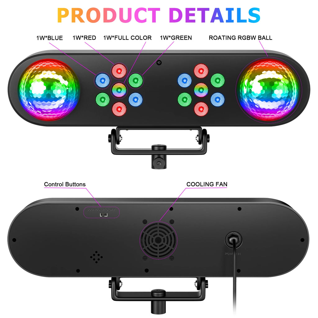 Transform Your Events with the LeLeght Mini Stage Lighting System - THE JIMMY STORE