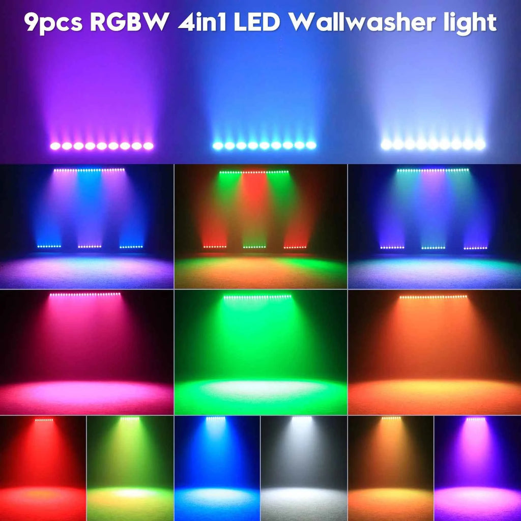 Transform Your Events with Leleght 36W RGBW Stage Lighting Effect Bar - Set of 2 - THE JIMMY STORE