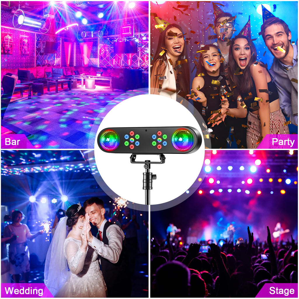 Transform Your Events with the LeLeght Mini Stage Lighting System - THE JIMMY STORE