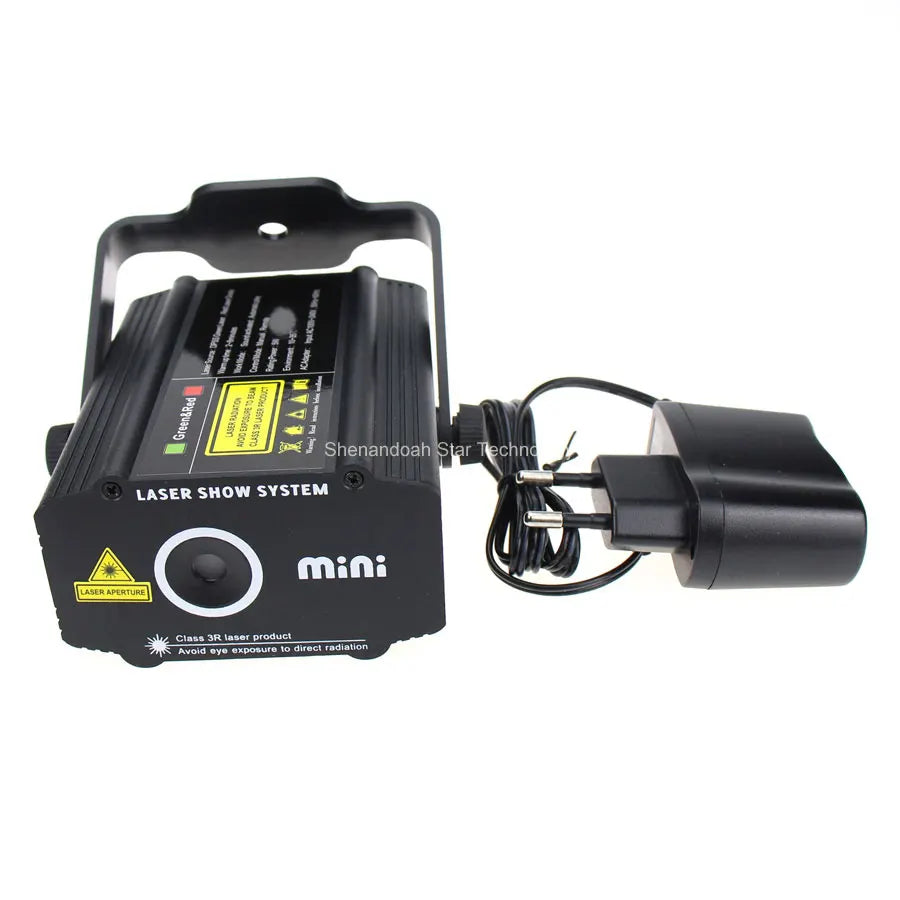 ESHINY Mini 4in1 4 Patterns Whirlwind R&G Laser Projector Lighting Stage Disco DJ Club KTV Xmas Bar Family Party Light Show P17 - THE JIMMY STORE