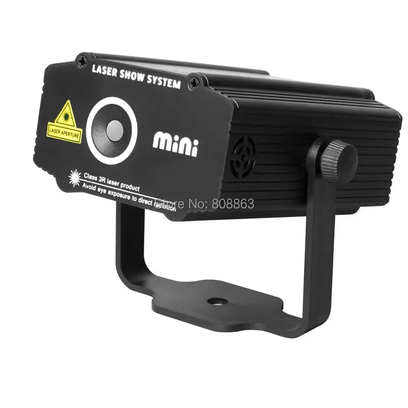 ESHINY Mini 4in1 4 Patterns Whirlwind R&G Laser Projector Lighting Stage Disco DJ Club KTV Xmas Bar Family Party Light Show P17 - THE JIMMY STORE