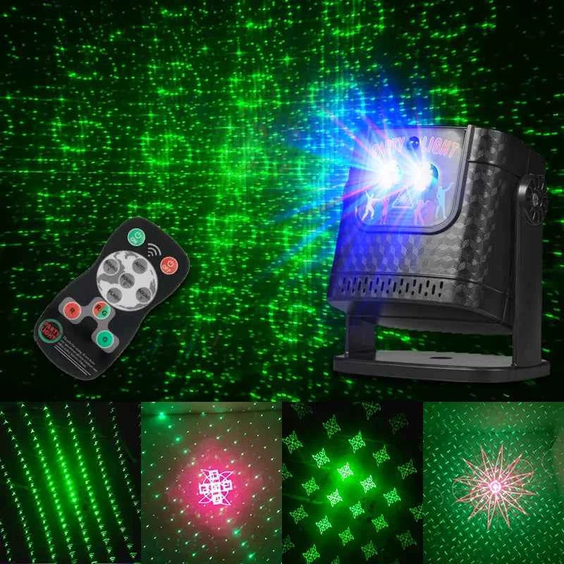 Transform Your Party with Mini Projector Disco Lights - 60 Patterns of Fun! - THE JIMMY STORE