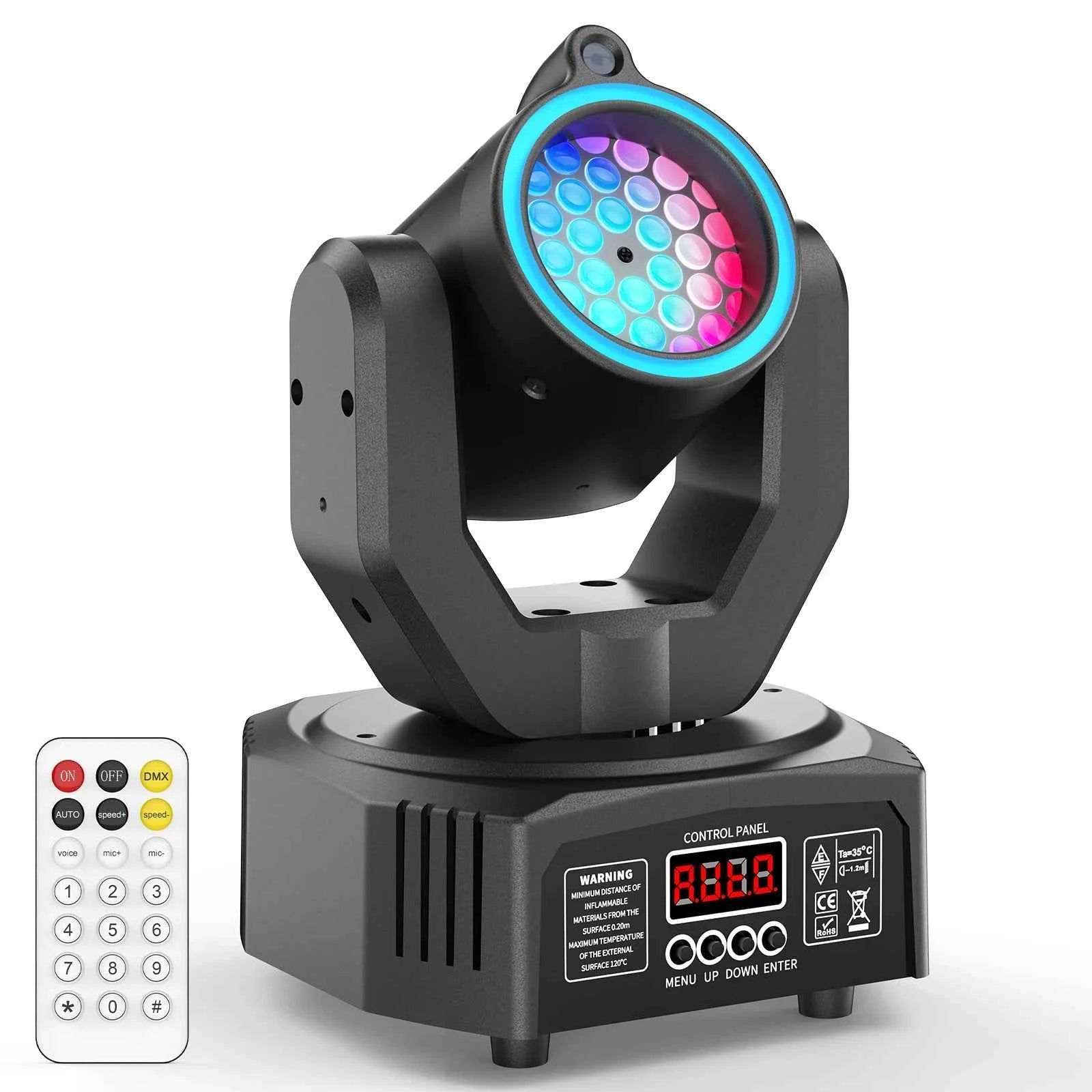 U'King Mini Moving Head Light – Elevate Your DJ and Party Atmosphere - THE JIMMY STORE