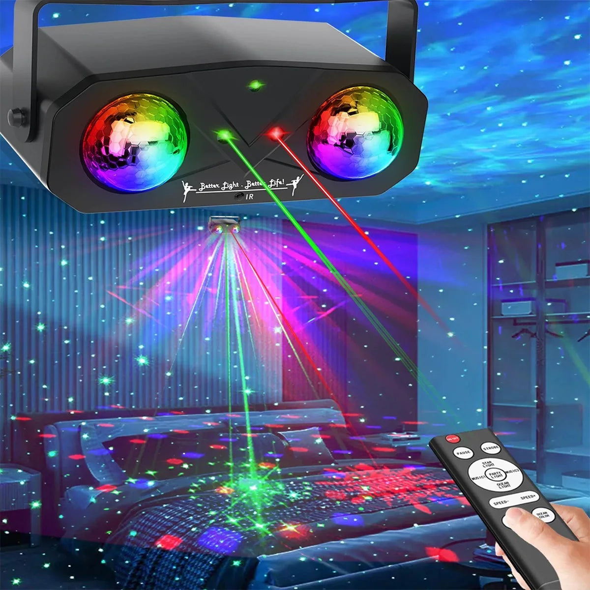 Elevate Your Mood with the RGB LED Music Rhythm Lamp - THE JIMMY STORE