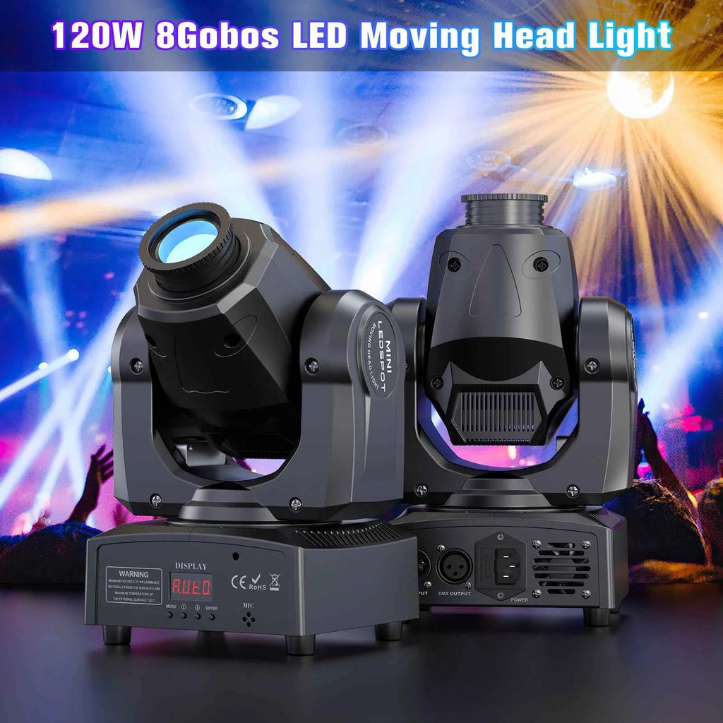 Transform Your Events with the U'King 120W LED Moving Head Light - THE JIMMY STORE