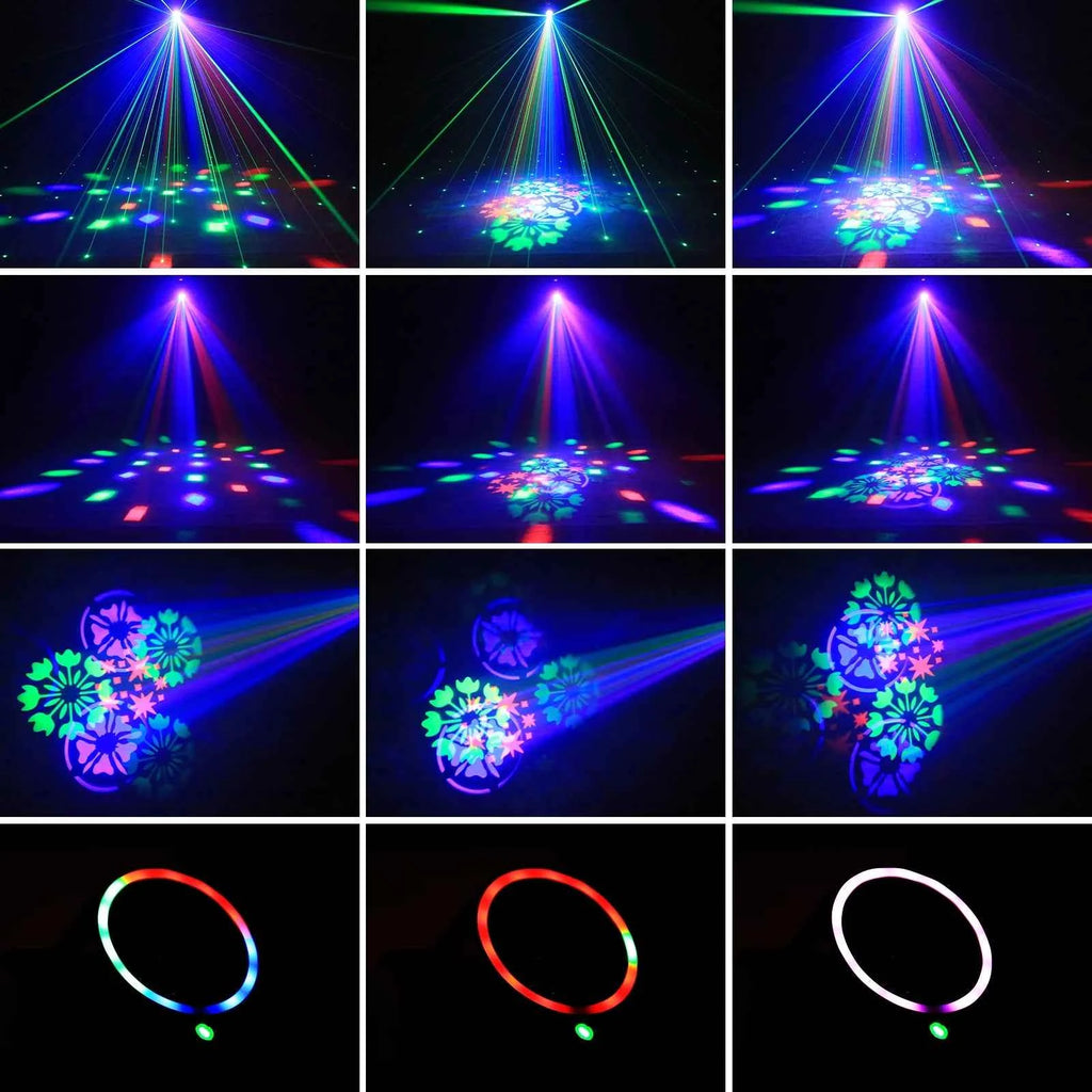 U'King Mini Moving Head Light – Elevate Your DJ and Party Atmosphere - THE JIMMY STORE