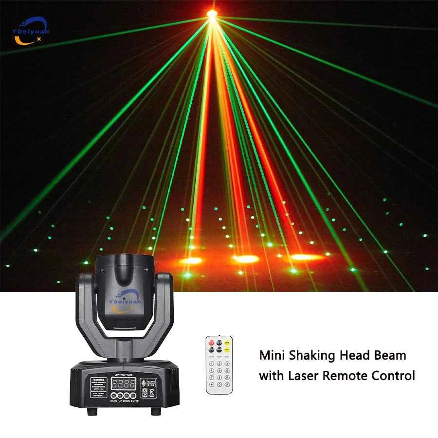 Transform Your Events with the Ybeiyuan Super Mini Moving Head Light - THE JIMMY STORE
