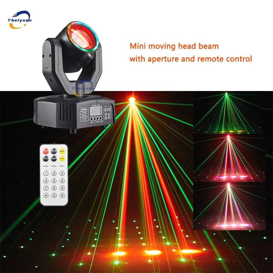 Transform Your Events with the Ybeiyuan Super Mini Moving Head Light - THE JIMMY STORE