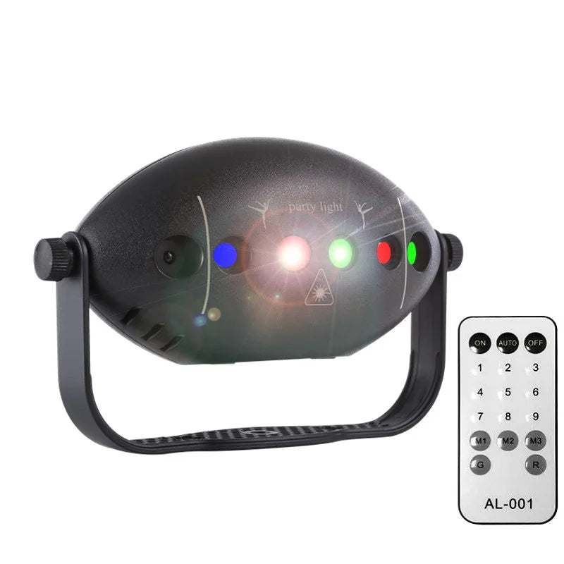 Stage Party Laser Projector DJ Disco Light Red Green Blue Strobe Party Club Home Festival Decorative Light Effect - THE JIMMY STORE