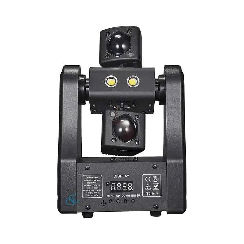48W Double Arm Disco Light Beam&Laser& Strobe  Sound Activation Remote Control Stage DJ Effect Lights For Bar Party Event - THE JIMMY STORE