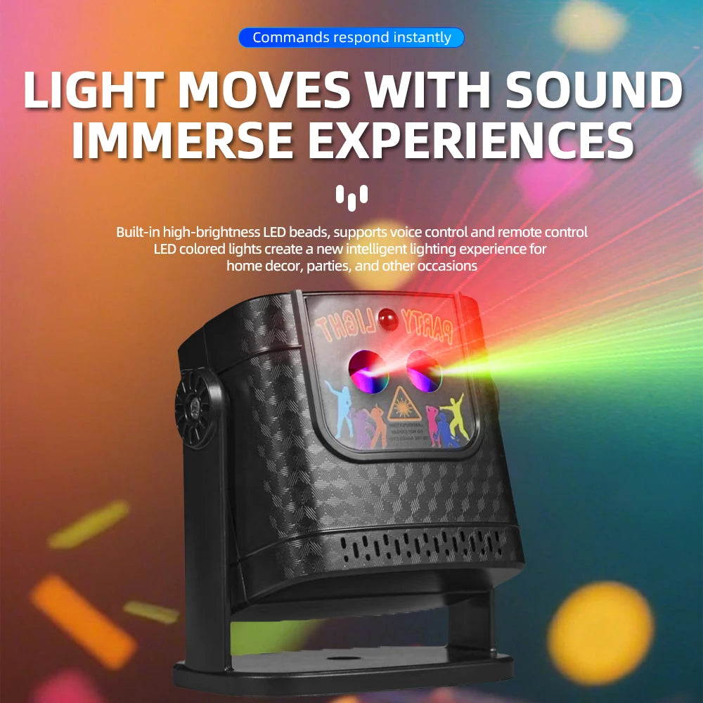 Transform Your Space with the Mini Projector Party Lights - THE JIMMY STORE