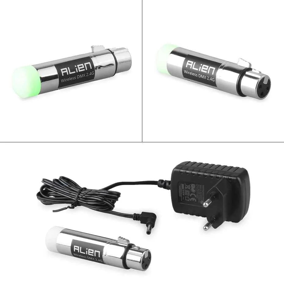 ALIEN DMX 512 Dfi DJ Disco 2.4Ghz Wireless Transmitter Receiver 400M Controller for Party Music Club DMX LED Stage Laser Lights - THE JIMMY STORE