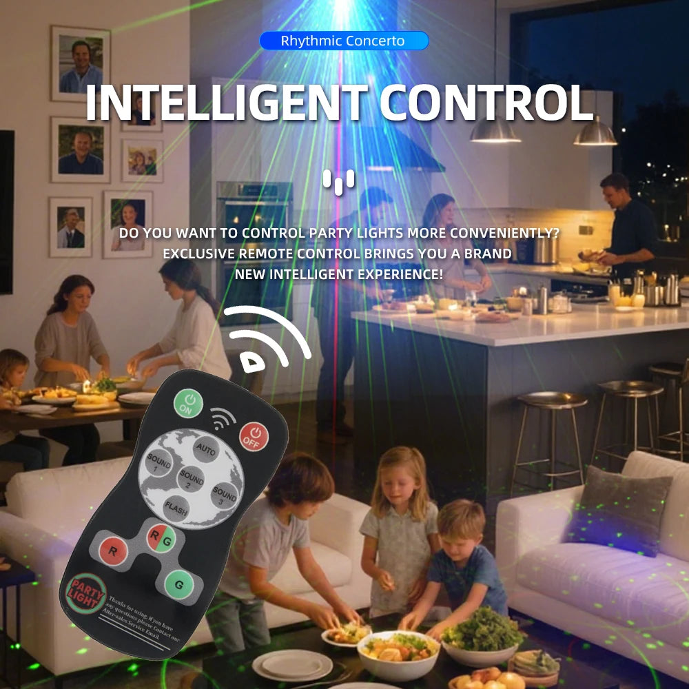 Transform Your Space with the Mini Projector Party Lights - THE JIMMY STORE