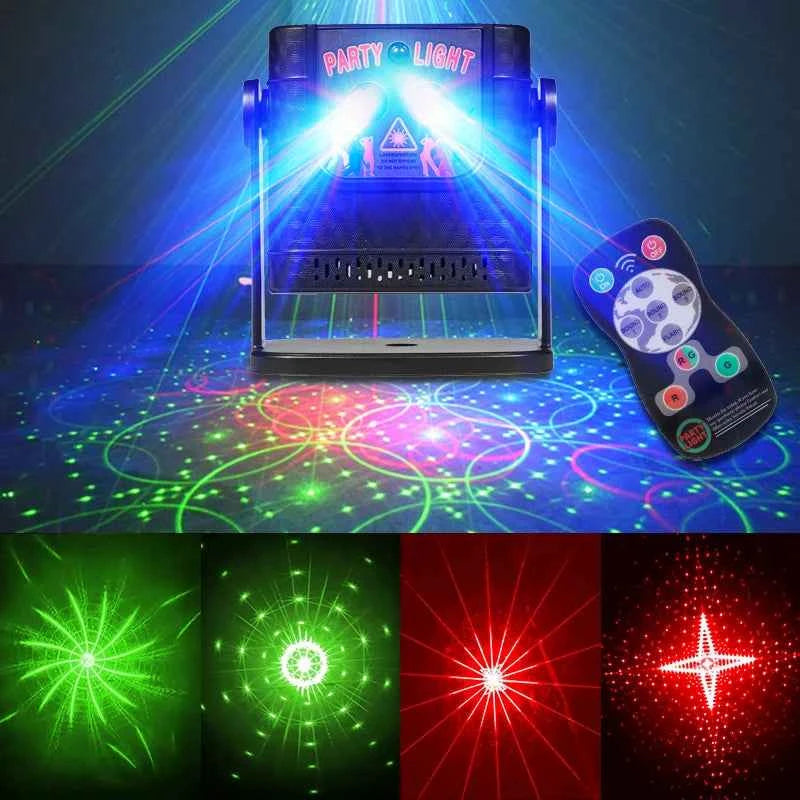 Transform Your Party with Mini Projector Disco Lights - 60 Patterns of Fun! - THE JIMMY STORE