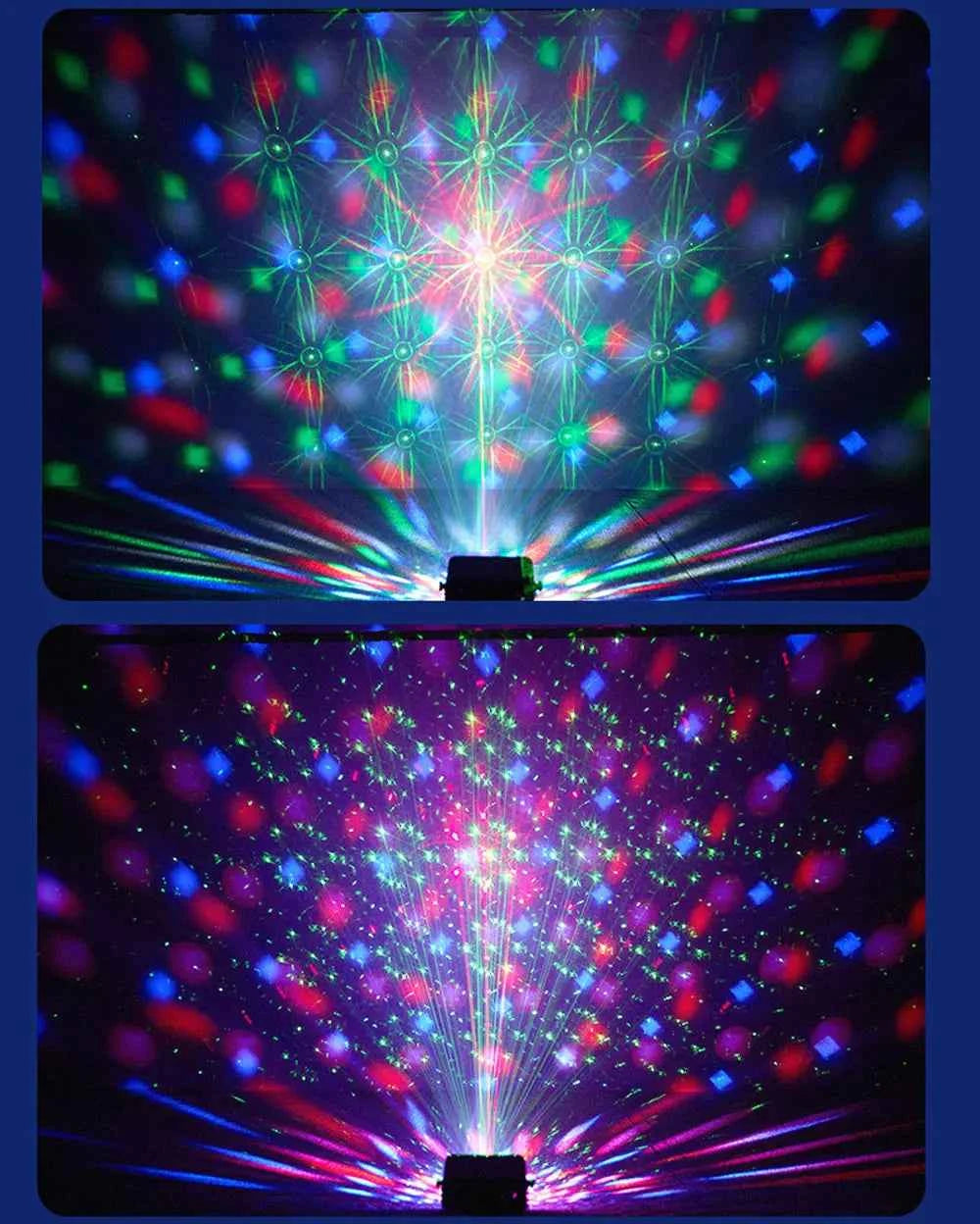 Transform Your Parties with the RGB Disco Ball Party Light - Ultimate Sound Control Strobe for Unforgettable Nights - THE JIMMY STORE