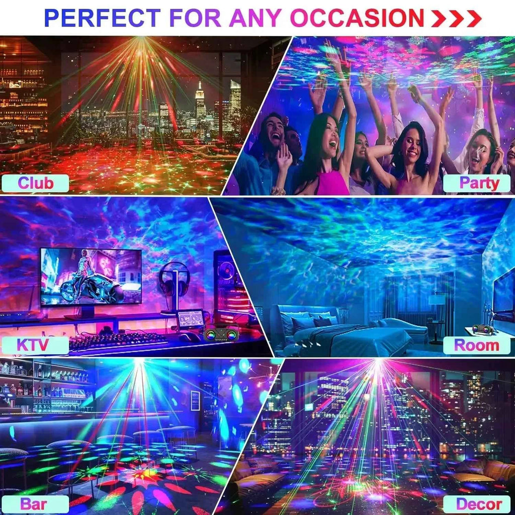 Transform Your Space with the Disco Ball Light Projector - Ultimate Party Lighting Experience - THE JIMMY STORE
