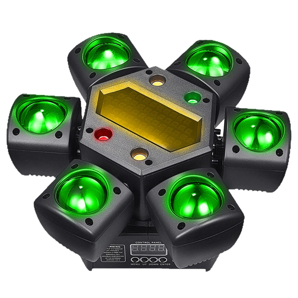 Disco Party Lights with Sound Control DJ Indoor Laser Projector DMX Lighting Dynamic Dance Club and Holiday 2025 Newest - THE JIMMY STORE