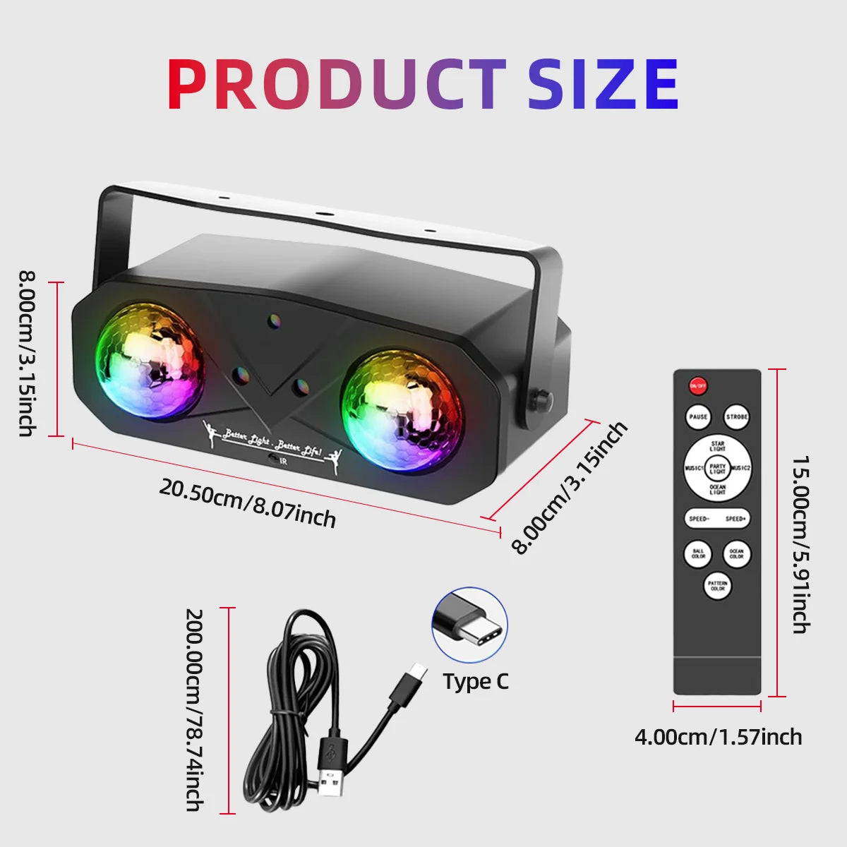 Elevate Your Mood with the RGB LED Music Rhythm Lamp - THE JIMMY STORE