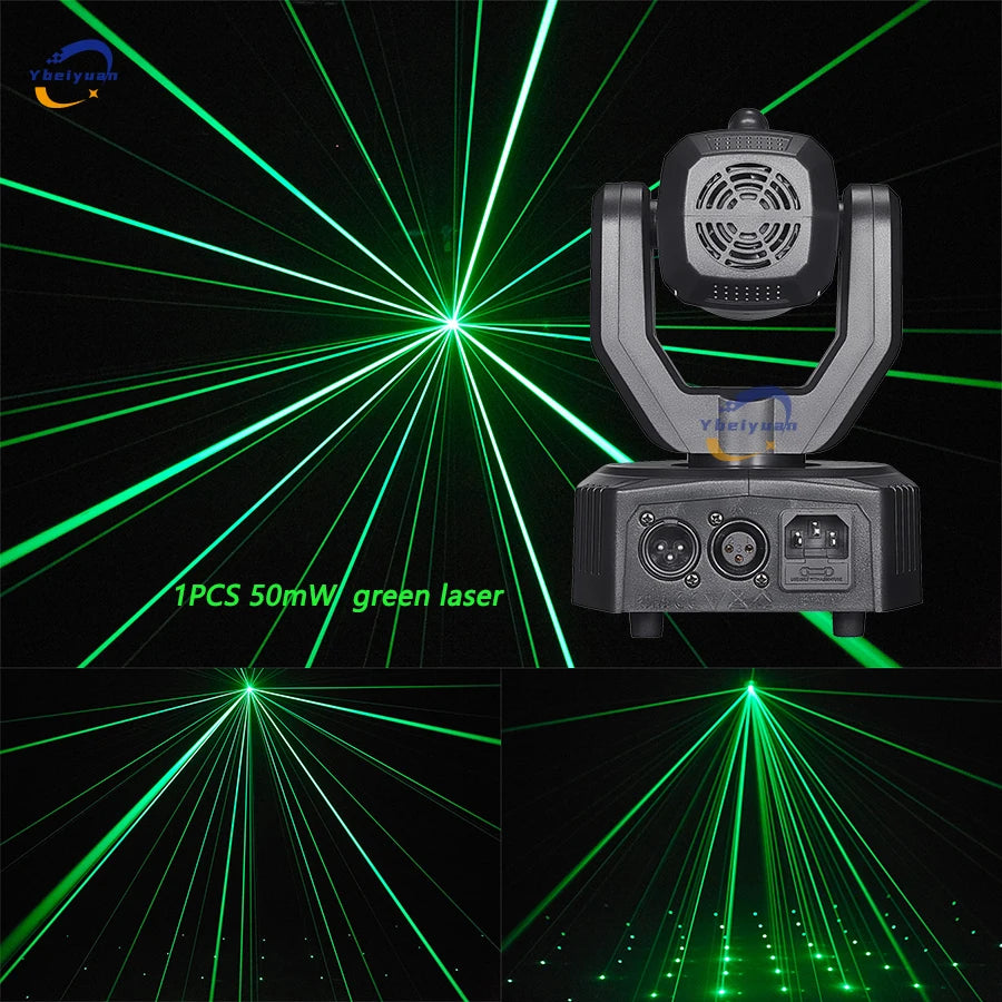 Transform Your Events with the Ybeiyuan Super Mini Moving Head Light - THE JIMMY STORE