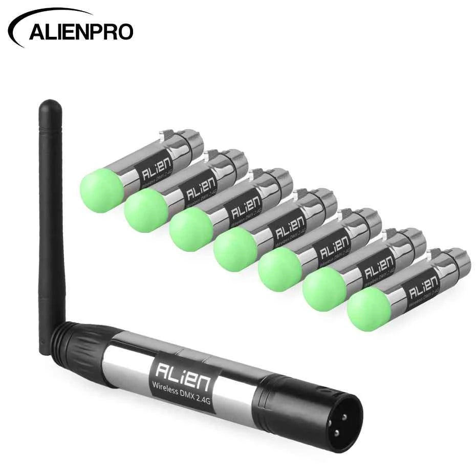 ALIEN DMX 512 Dfi DJ Disco 2.4Ghz Wireless Transmitter Receiver 400M Controller for Party Music Club DMX LED Stage Laser Lights - THE JIMMY STORE