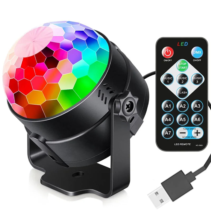 Transform Your Space with the Disco Ball Light Projector - Ultimate Party Lighting Experience - THE JIMMY STORE