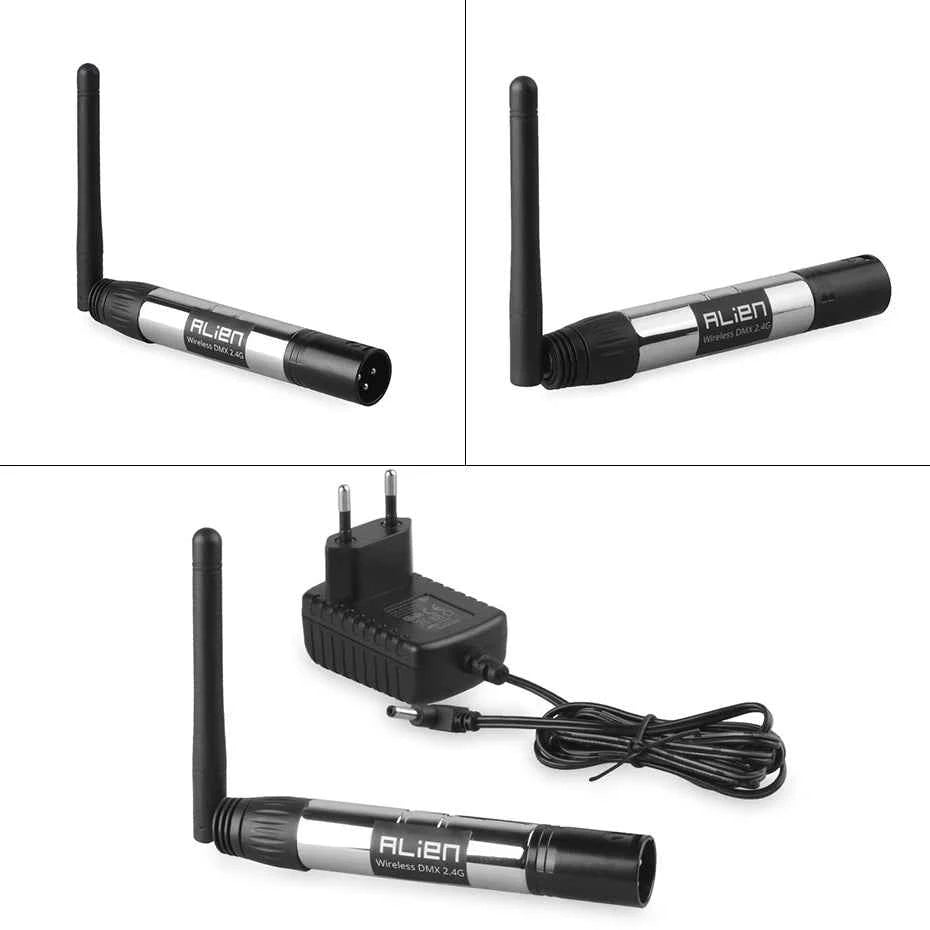 ALIEN DMX 512 Dfi DJ Disco 2.4Ghz Wireless Transmitter Receiver 400M Controller for Party Music Club DMX LED Stage Laser Lights - THE JIMMY STORE