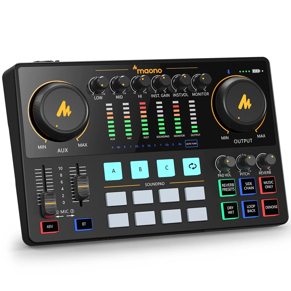 Transform Your Audio Experience with the Maonocaster AME2 Audio Interface - THE JIMMY STORE
