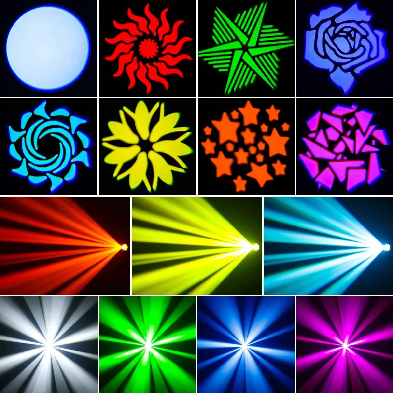 Transform Your Events with the U'King 120W LED Moving Head Light - THE JIMMY STORE