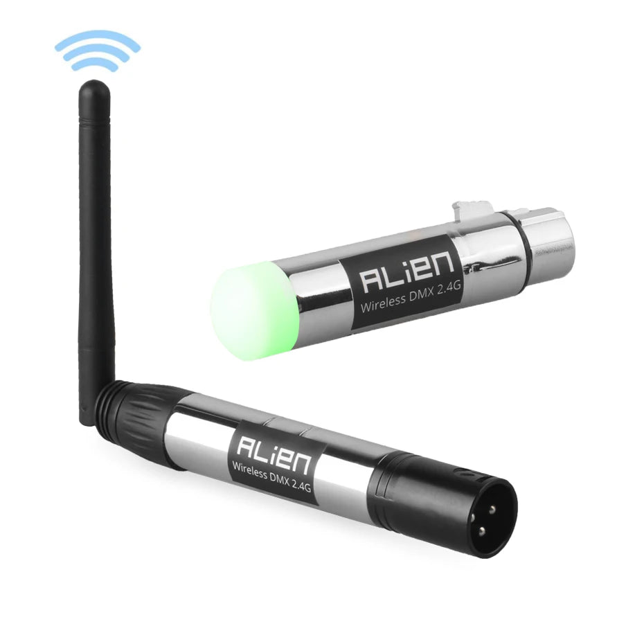ALIEN DMX 512 Dfi DJ Disco 2.4Ghz Wireless Transmitter Receiver 400M Controller for Party Music Club DMX LED Stage Laser Lights - THE JIMMY STORE