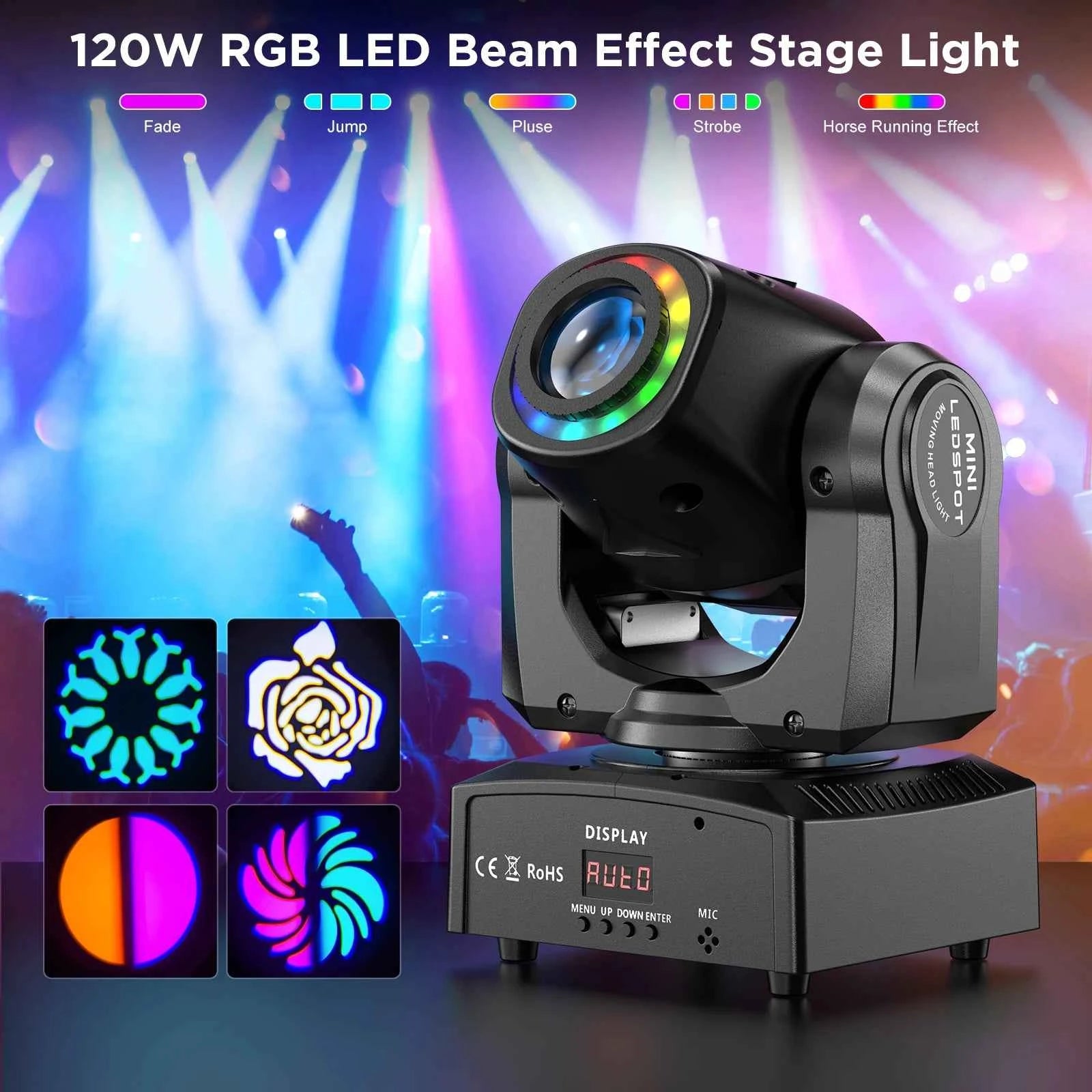 Elevate Your Events with U'King 120W LED Stage Light - THE JIMMY STORE