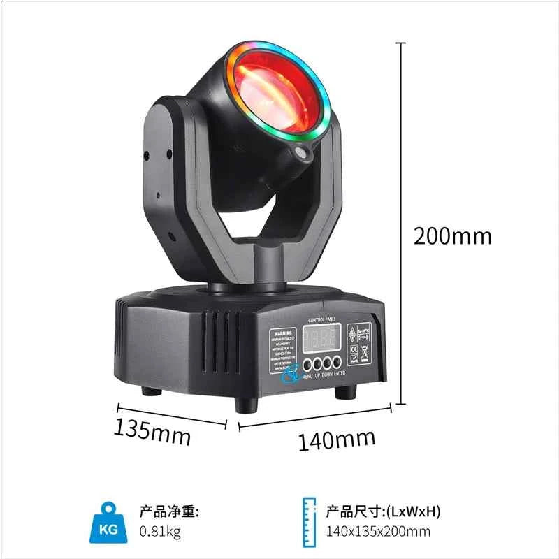Transform Your Party with the DMX Disco Party Light – Ultimate 32W Beam Stage Light - THE JIMMY STORE