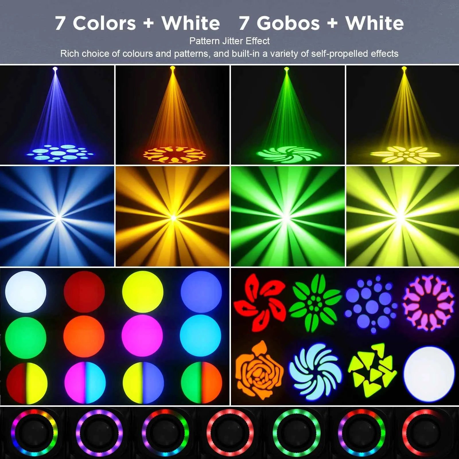 Elevate Your Events with U'King 120W LED Stage Light - THE JIMMY STORE