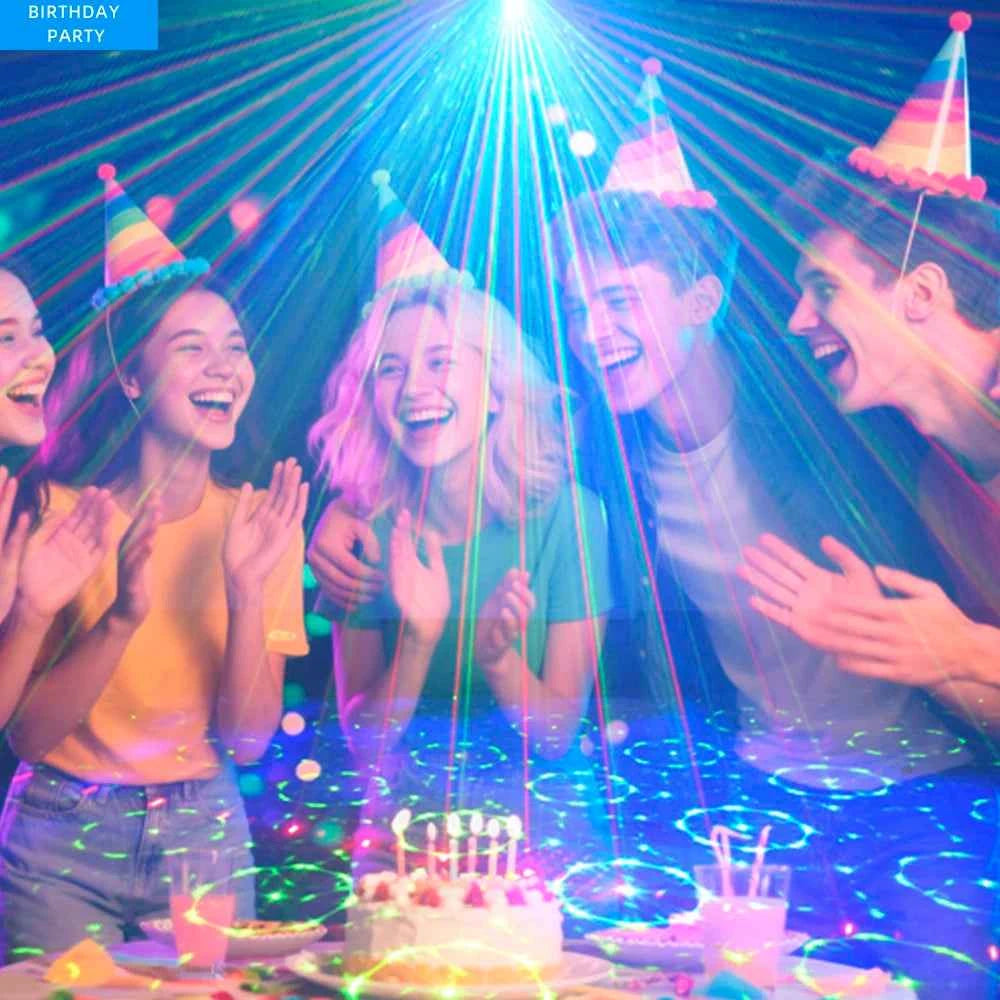 Transform Your Space with the Mini Projector Party Lights - THE JIMMY STORE